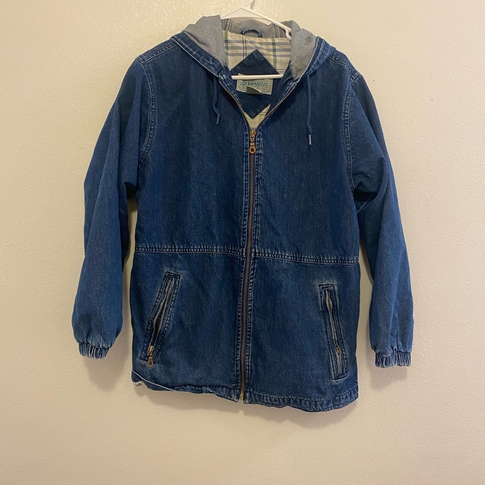 St. John's Bay vintage denim jacket coat